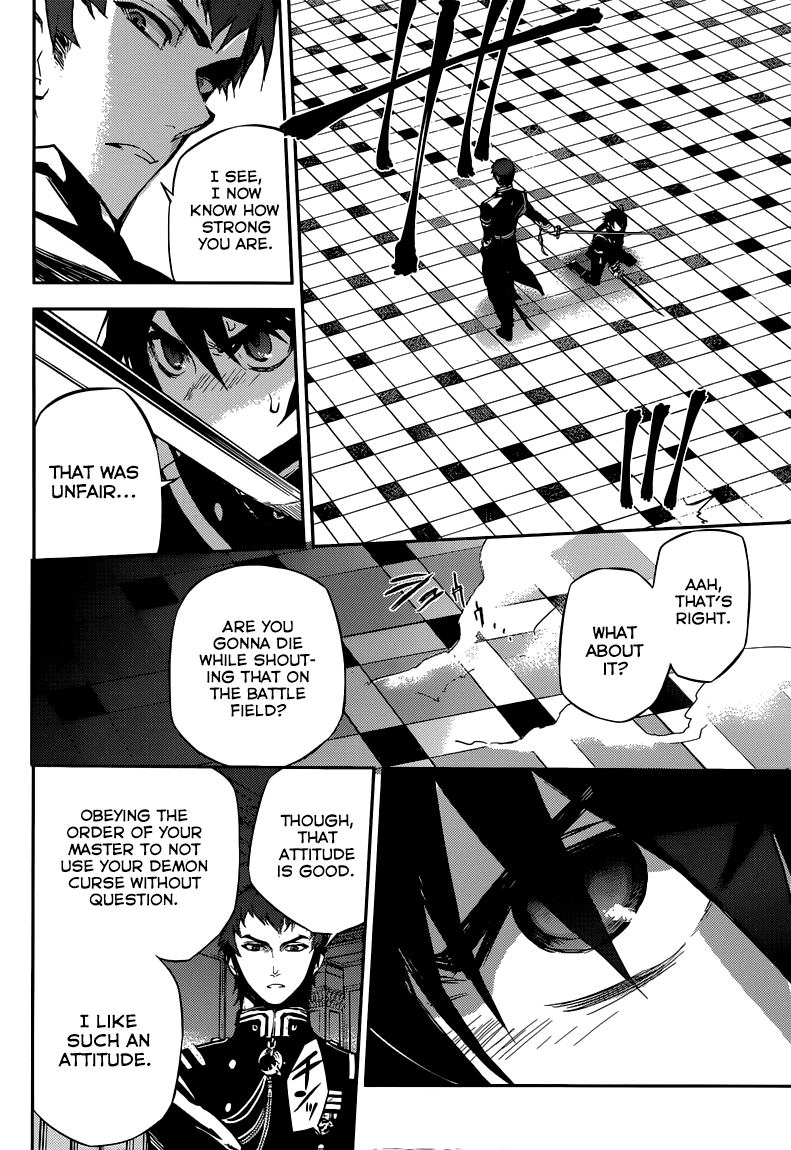 Seraph of the End Chapter 17 page 17 - Chapter 17: The Cursed Guinea Pig