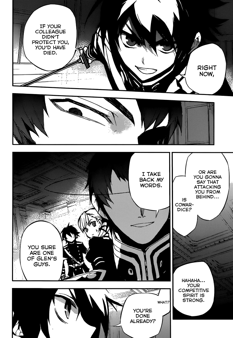 Seraph of the End Chapter 17 page 19 - Chapter 17: The Cursed Guinea Pig