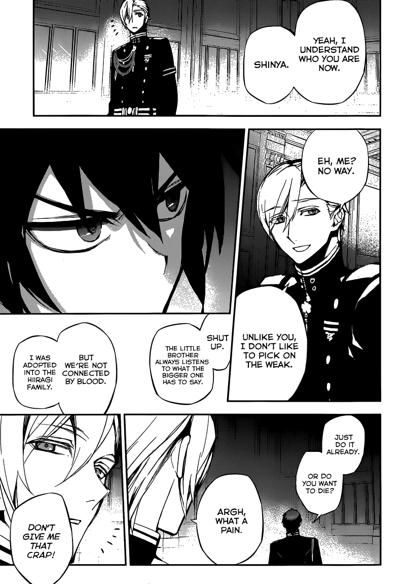 Seraph of the End Chapter 17 page 20 - Chapter 17: The Cursed Guinea Pig