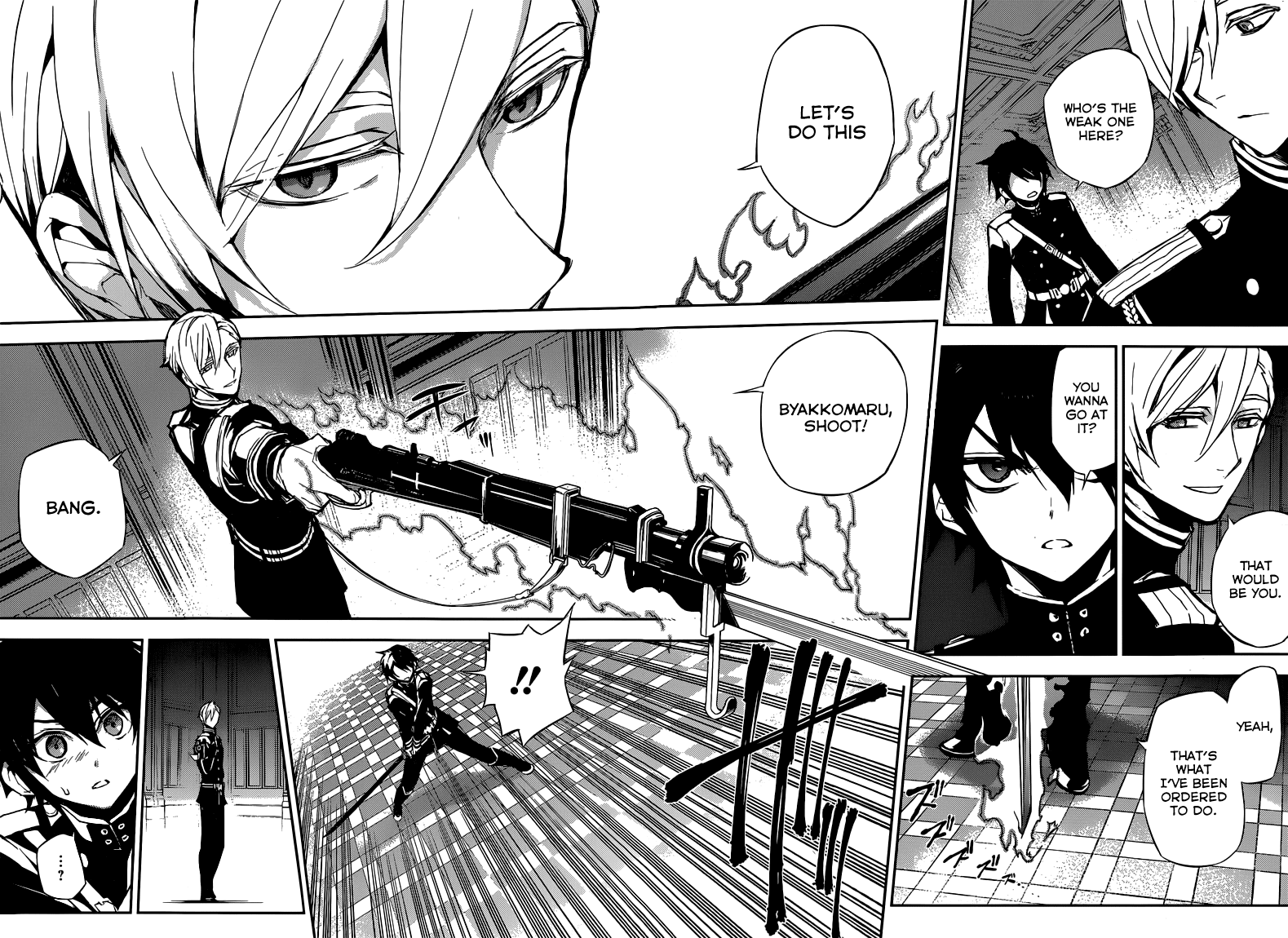 Seraph of the End Chapter 17 page 21 - Chapter 17: The Cursed Guinea Pig
