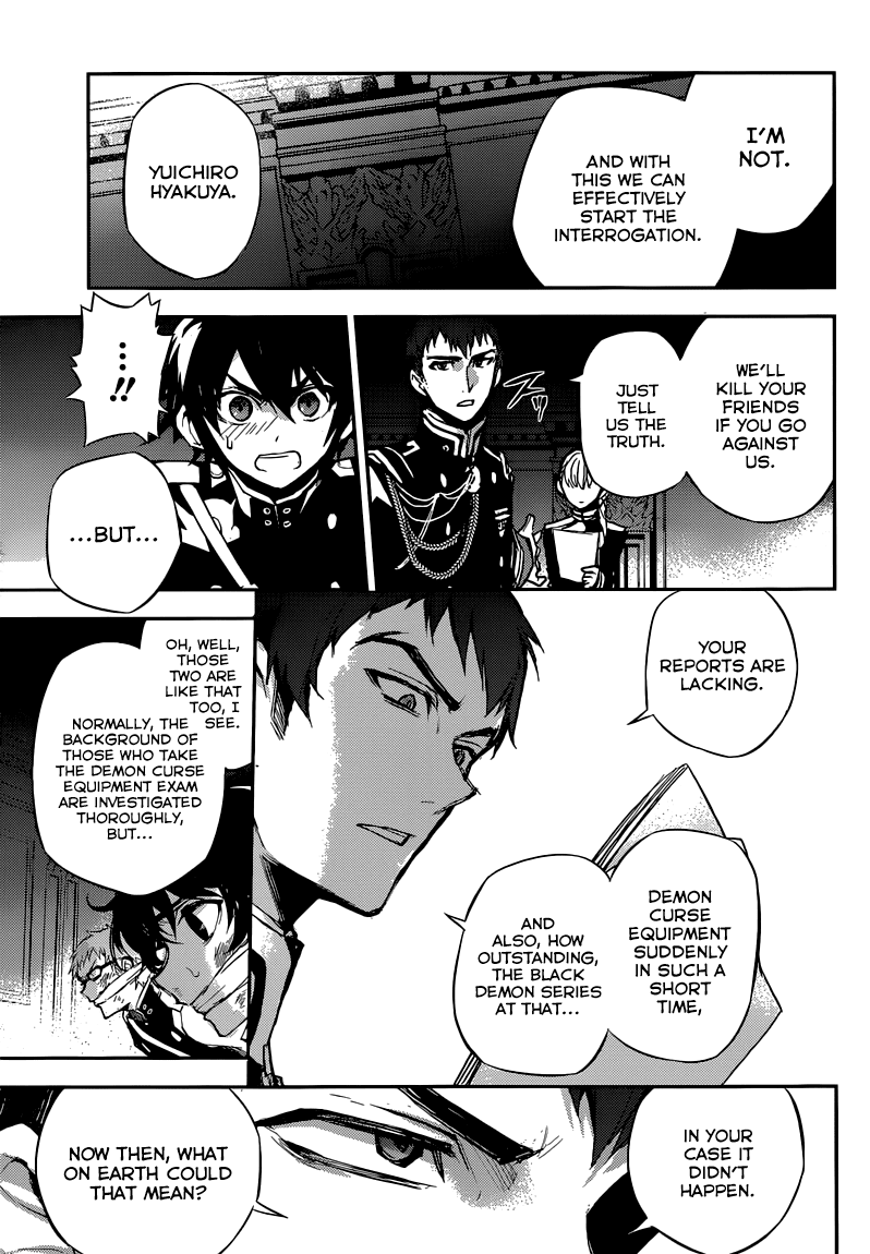 Seraph of the End Chapter 17 page 27 - Chapter 17: The Cursed Guinea Pig