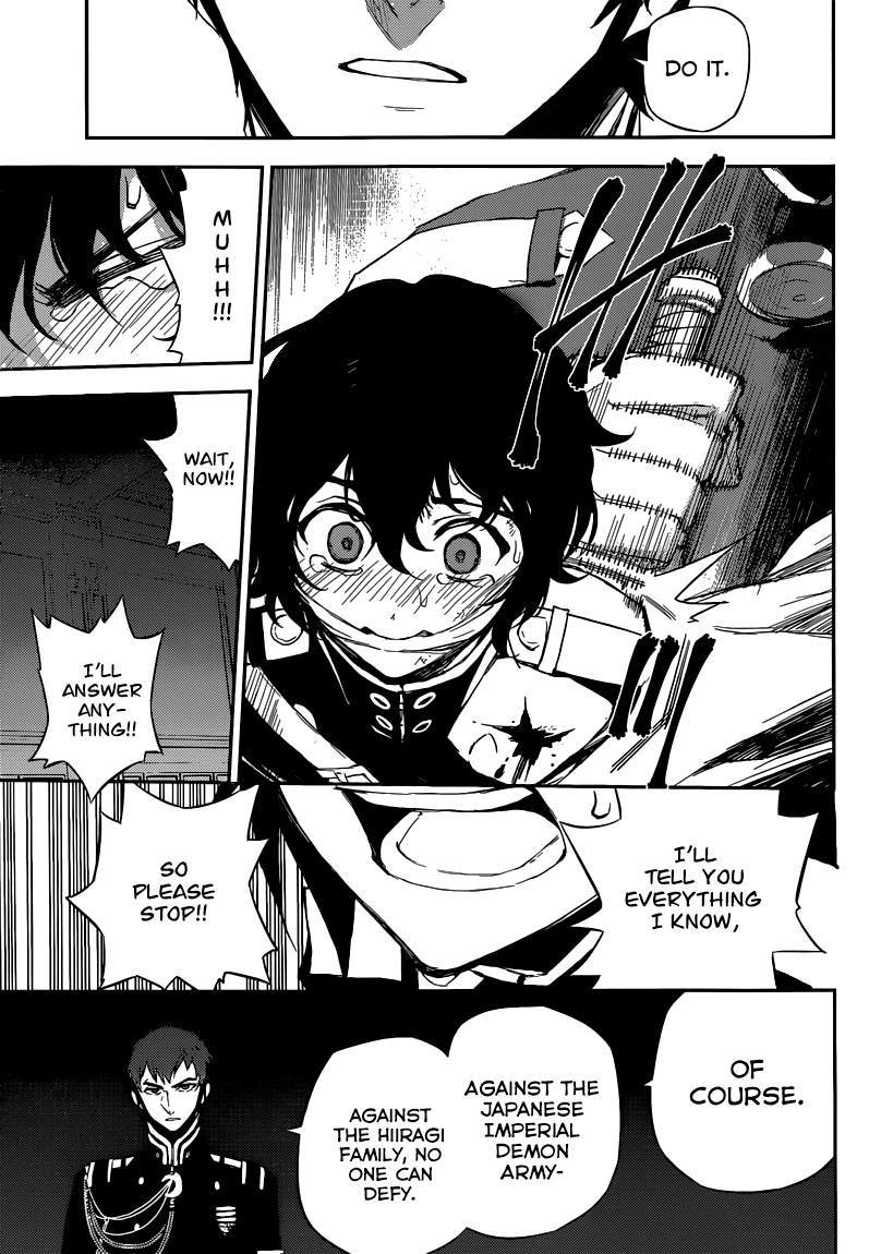 Seraph of the End Chapter 17 page 29 - Chapter 17: The Cursed Guinea Pig