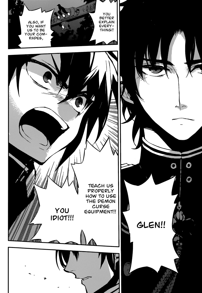 Seraph of the End Chapter 17 page 40 - Chapter 17: The Cursed Guinea Pig