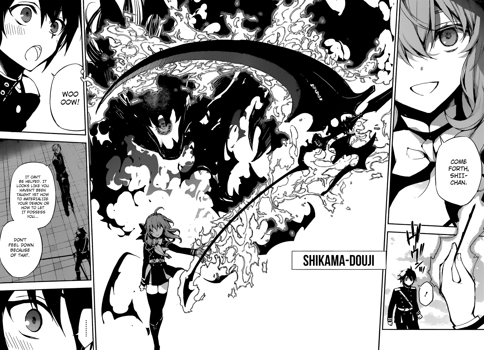 Seraph of the End Chapter 18 page 12 - Chapter 18: The Possesing Mahiru