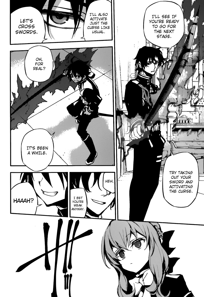 Seraph of the End Chapter 18 page 15 - Chapter 18: The Possesing Mahiru