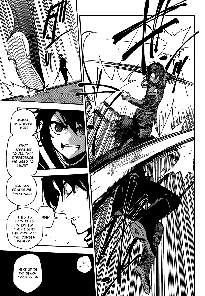 Seraph of the End Chapter 18 page 16 - Chapter 18: The Possesing Mahiru