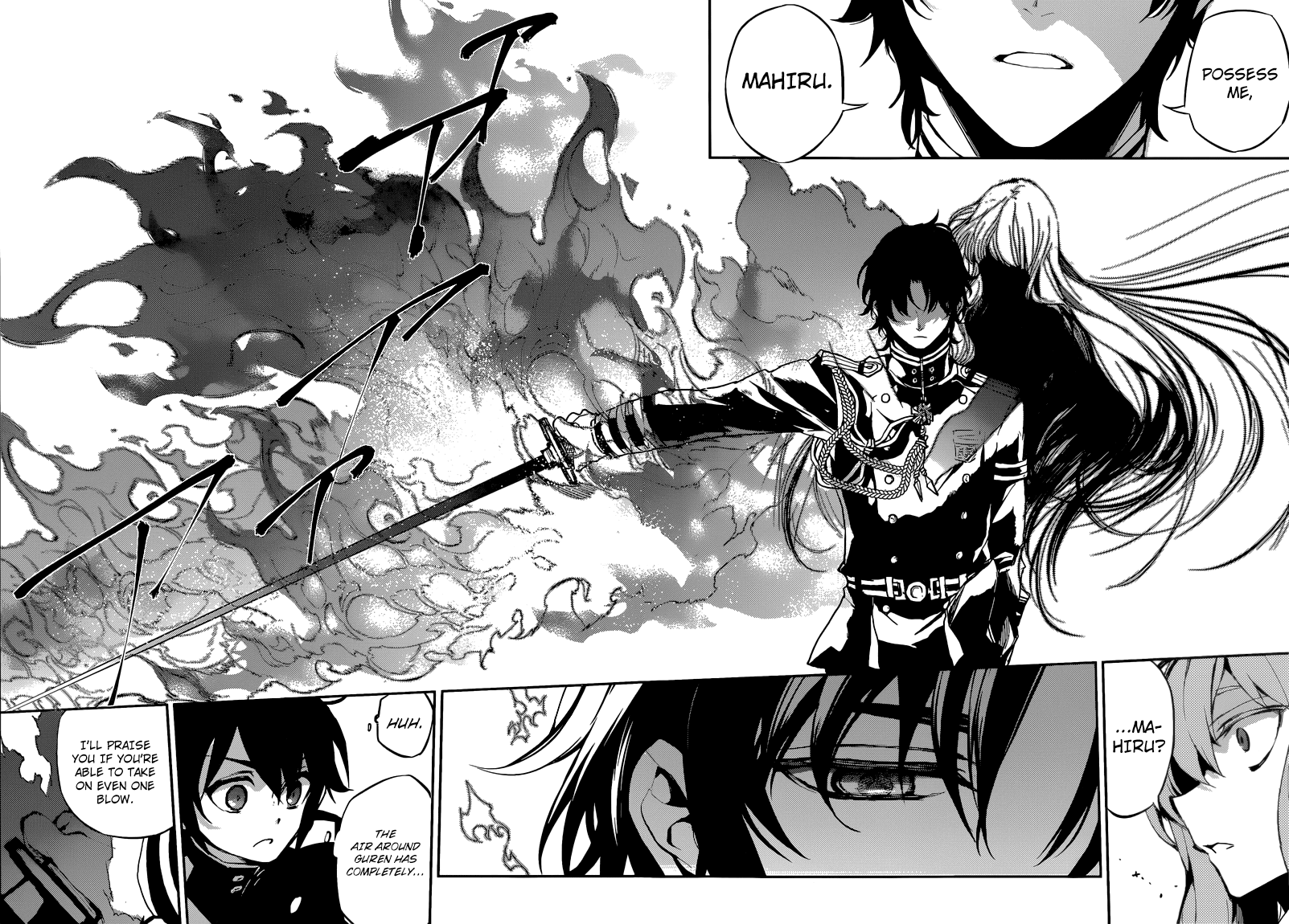 Seraph of the End Chapter 18 page 17 - Chapter 18: The Possesing Mahiru