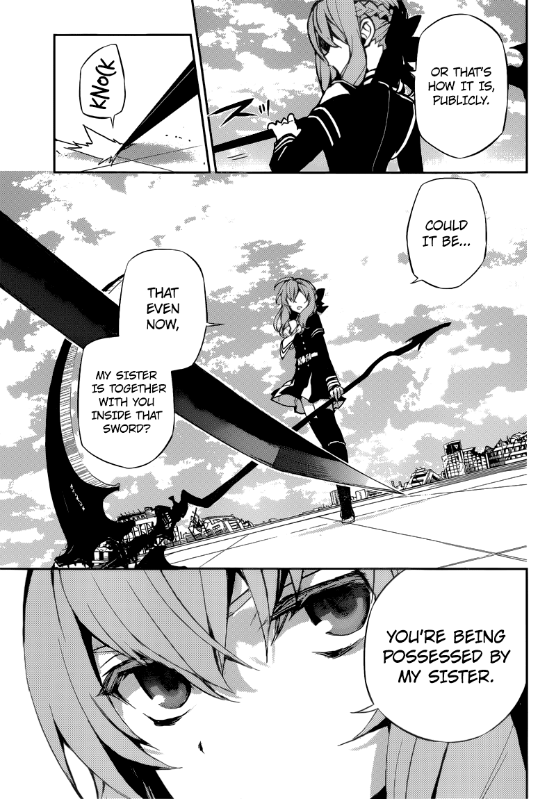 Seraph of the End Chapter 18 page 25 - Chapter 18: The Possesing Mahiru
