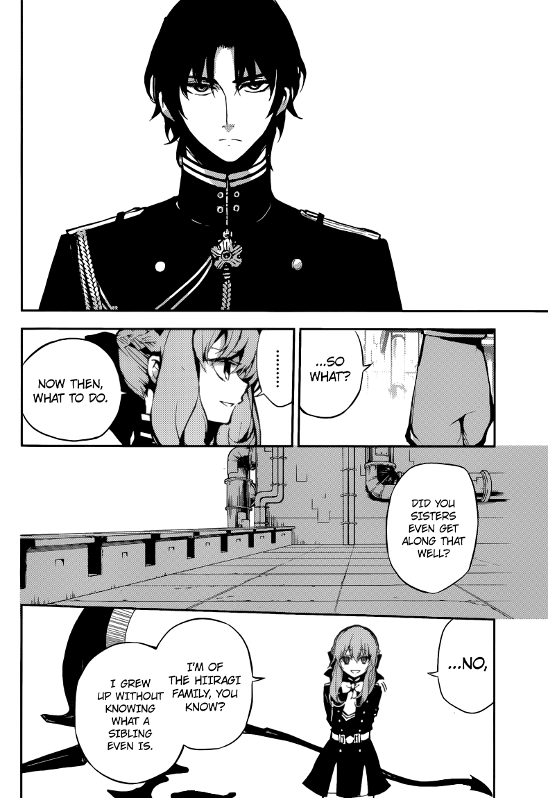 Seraph of the End Chapter 18 page 26 - Chapter 18: The Possesing Mahiru