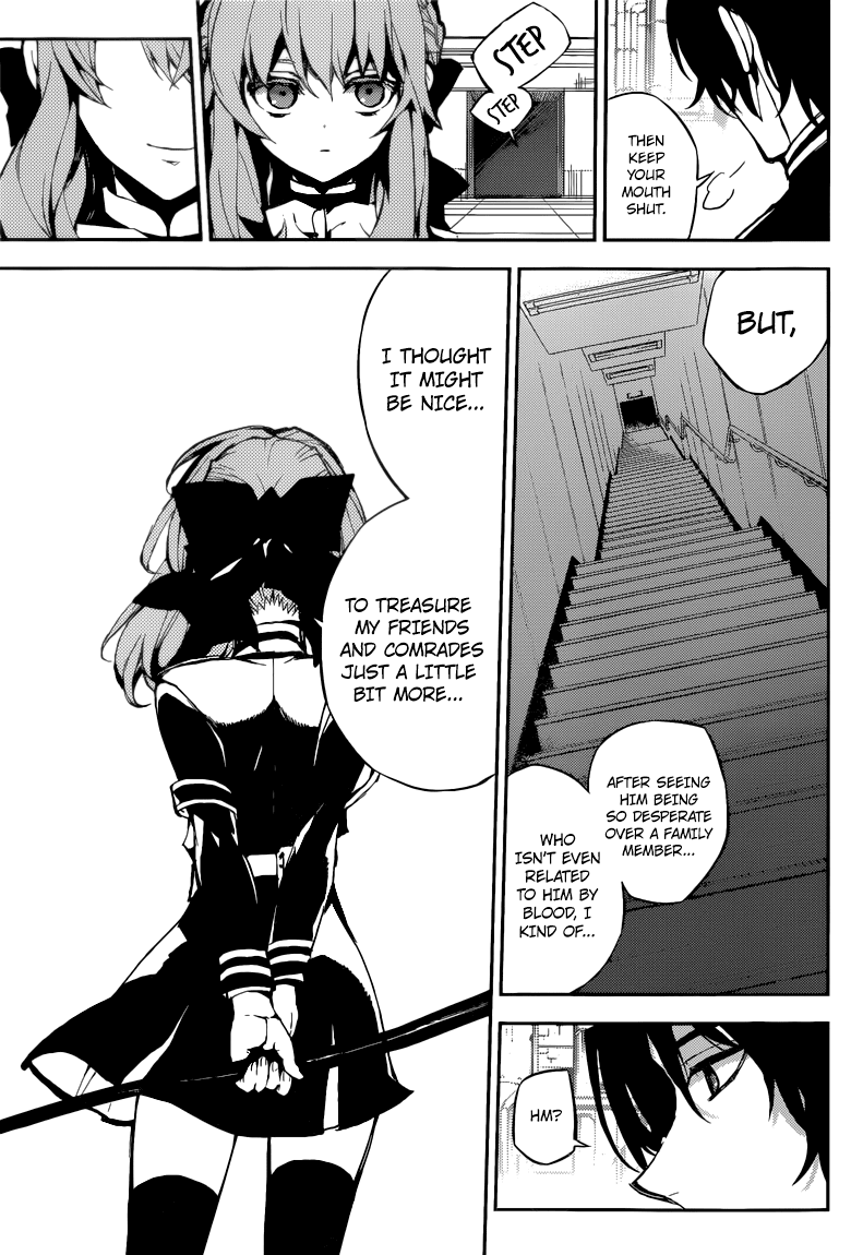 Seraph of the End Chapter 18 page 27 - Chapter 18: The Possesing Mahiru
