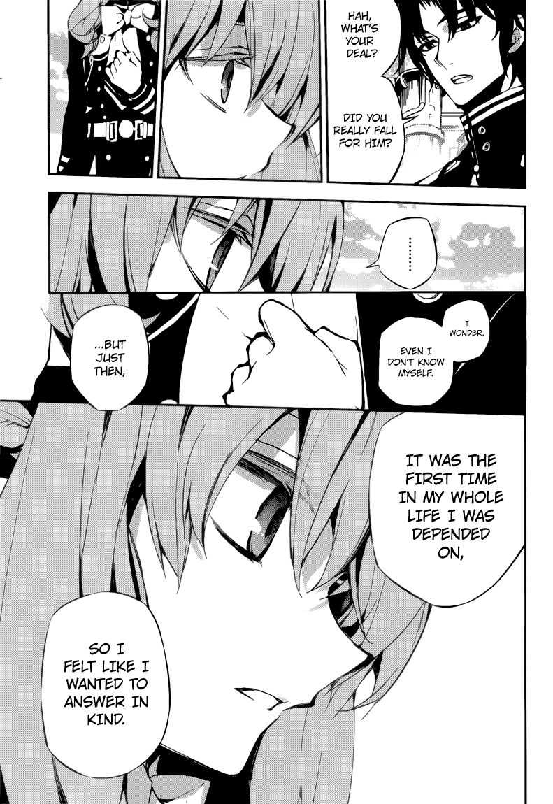 Seraph of the End Chapter 18 page 29 - Chapter 18: The Possesing Mahiru
