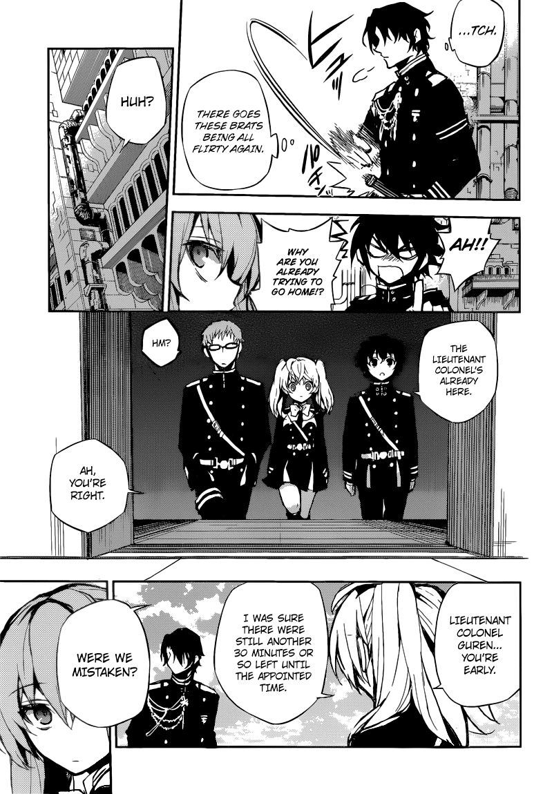Seraph of the End Chapter 18 page 31 - Chapter 18: The Possesing Mahiru