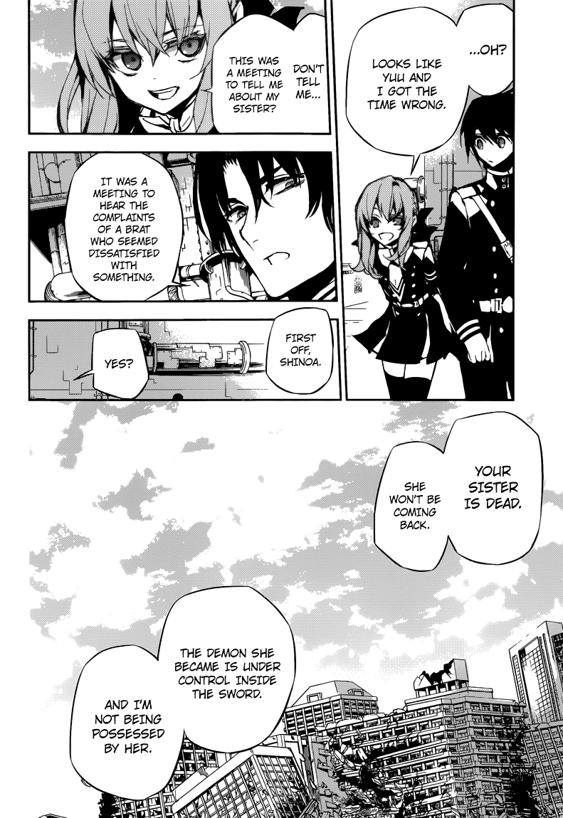 Seraph of the End Chapter 18 page 32 - Chapter 18: The Possesing Mahiru