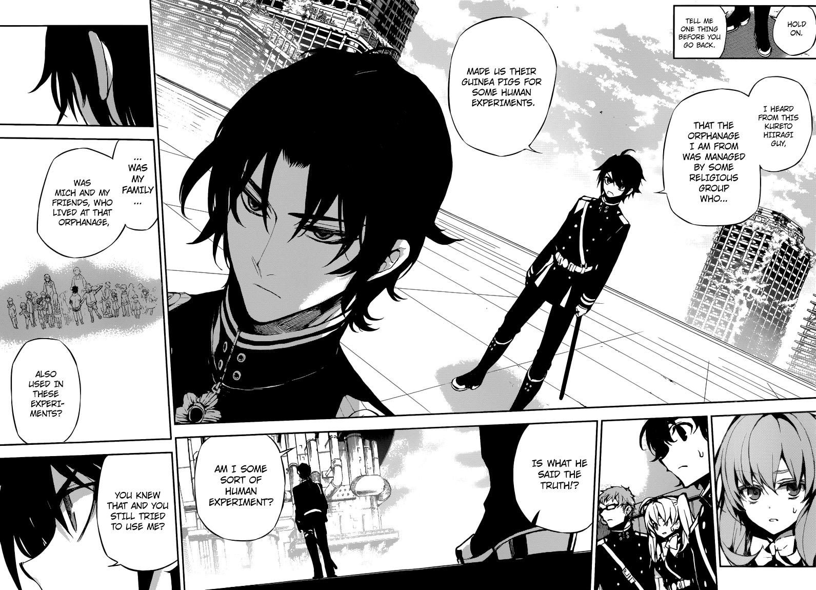 Seraph of the End Chapter 18 page 34 - Chapter 18: The Possesing Mahiru