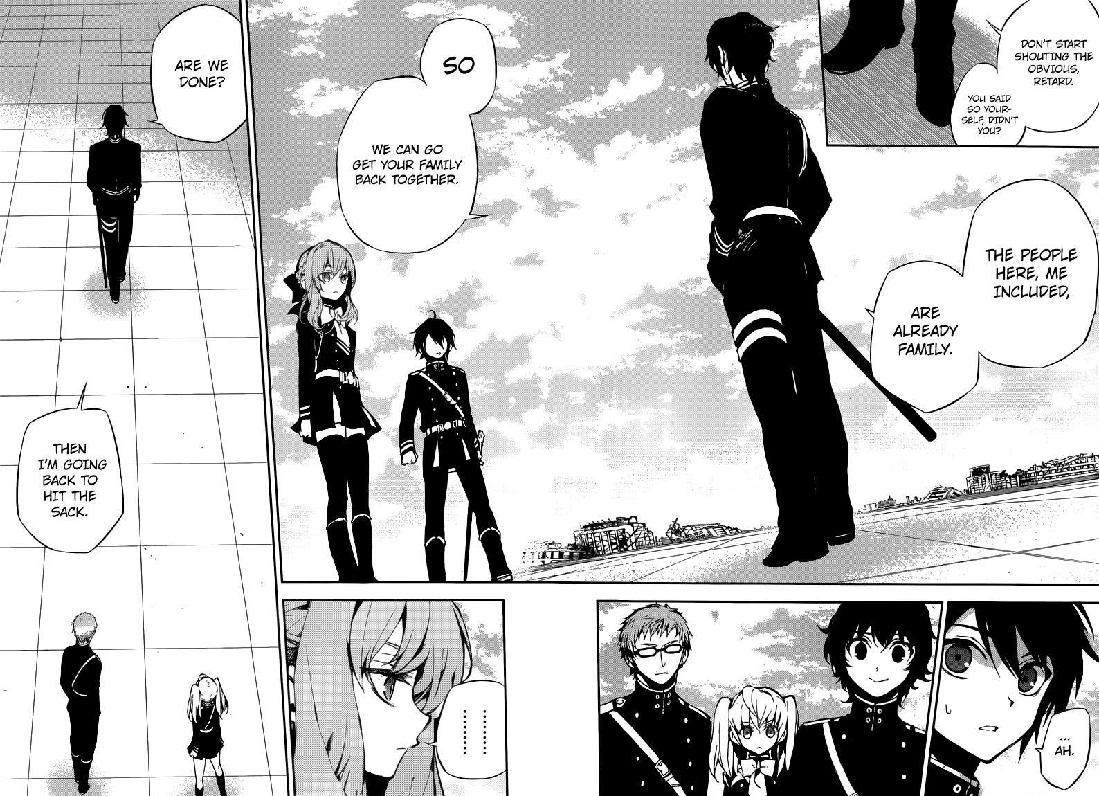 Seraph of the End Chapter 18 page 39 - Chapter 18: The Possesing Mahiru