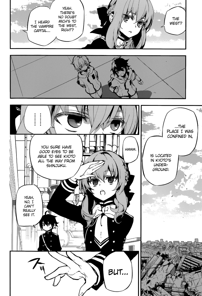Seraph of the End Chapter 18 page 6 - Chapter 18: The Possesing Mahiru