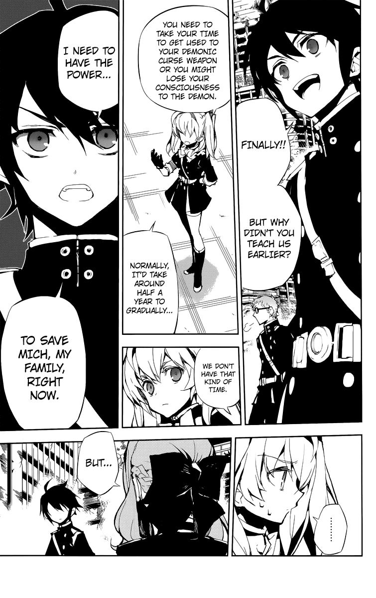 Seraph of the End Chapter 19 page 12 - Chapter 19: The Cause Of The Madness