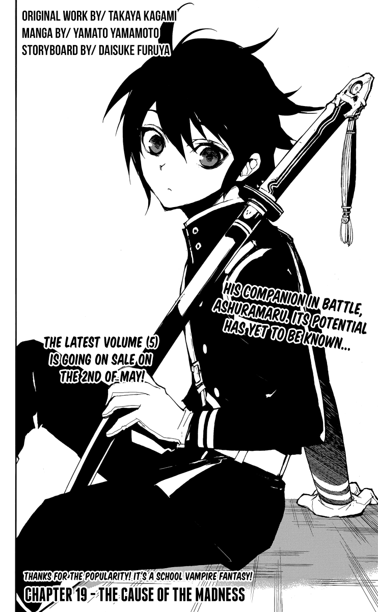 Seraph of the End Chapter 19 page 2 - Chapter 19: The Cause Of The Madness