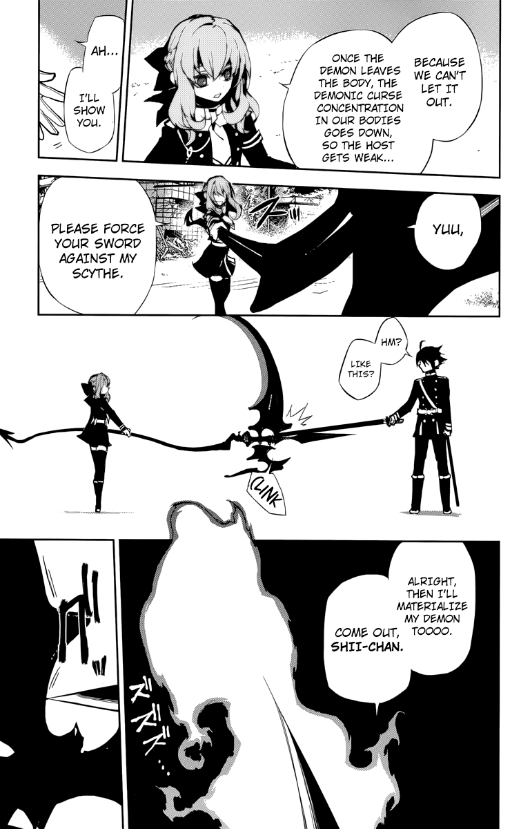 Seraph of the End Chapter 19 page 22 - Chapter 19: The Cause Of The Madness