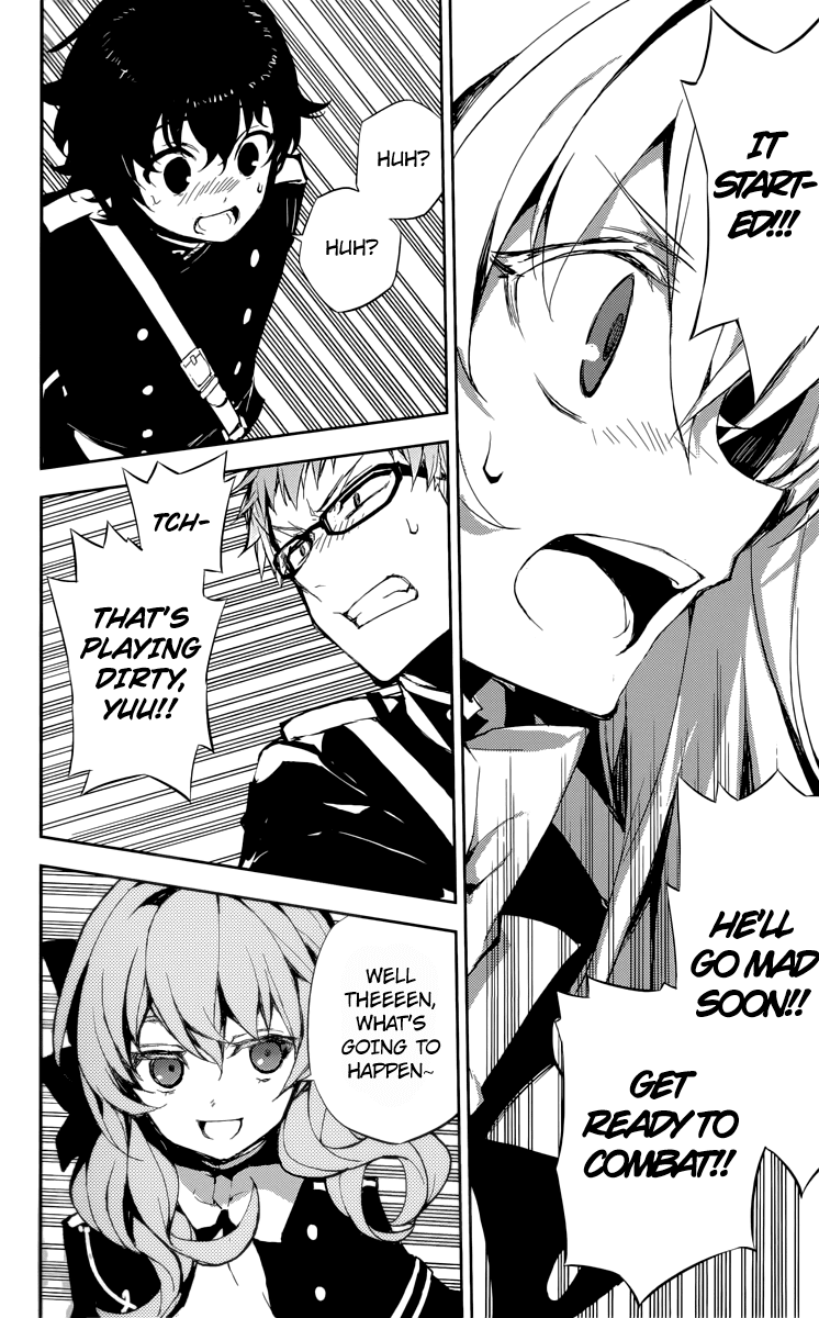 Seraph of the End Chapter 19 page 29 - Chapter 19: The Cause Of The Madness