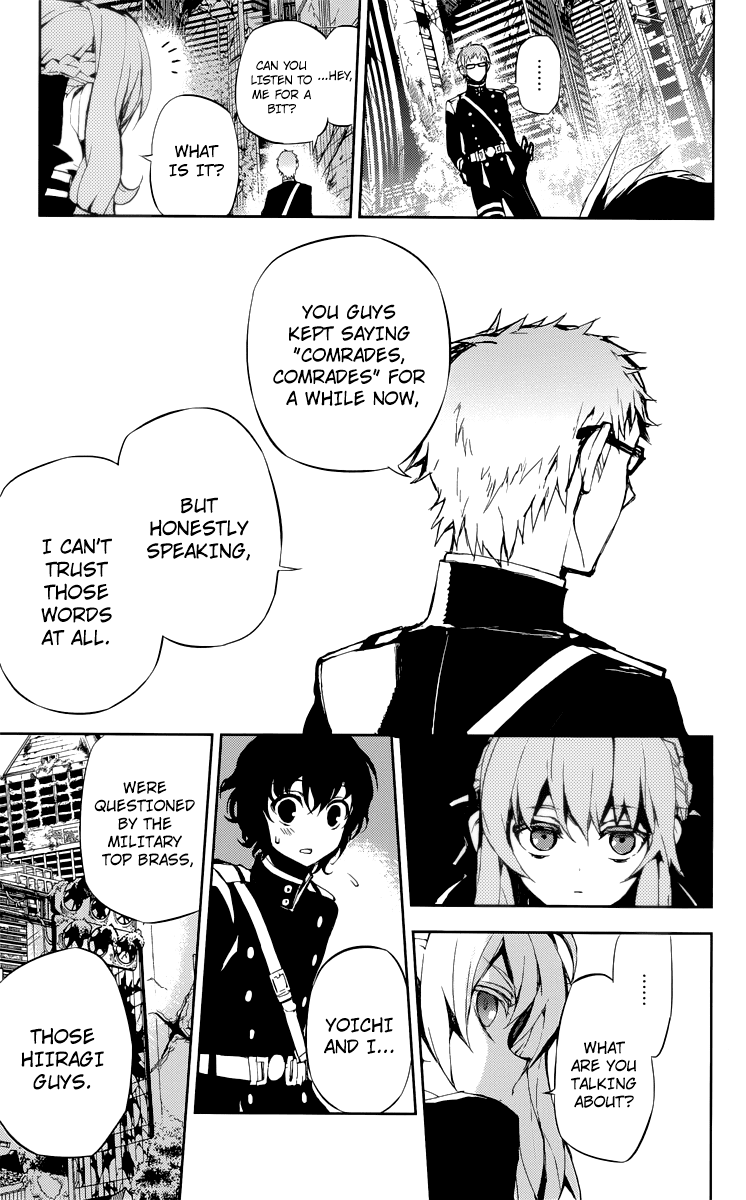 Seraph of the End Chapter 19 page 32 - Chapter 19: The Cause Of The Madness