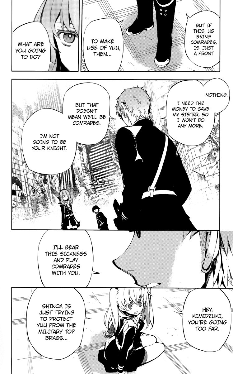 Seraph of the End Chapter 19 page 35 - Chapter 19: The Cause Of The Madness