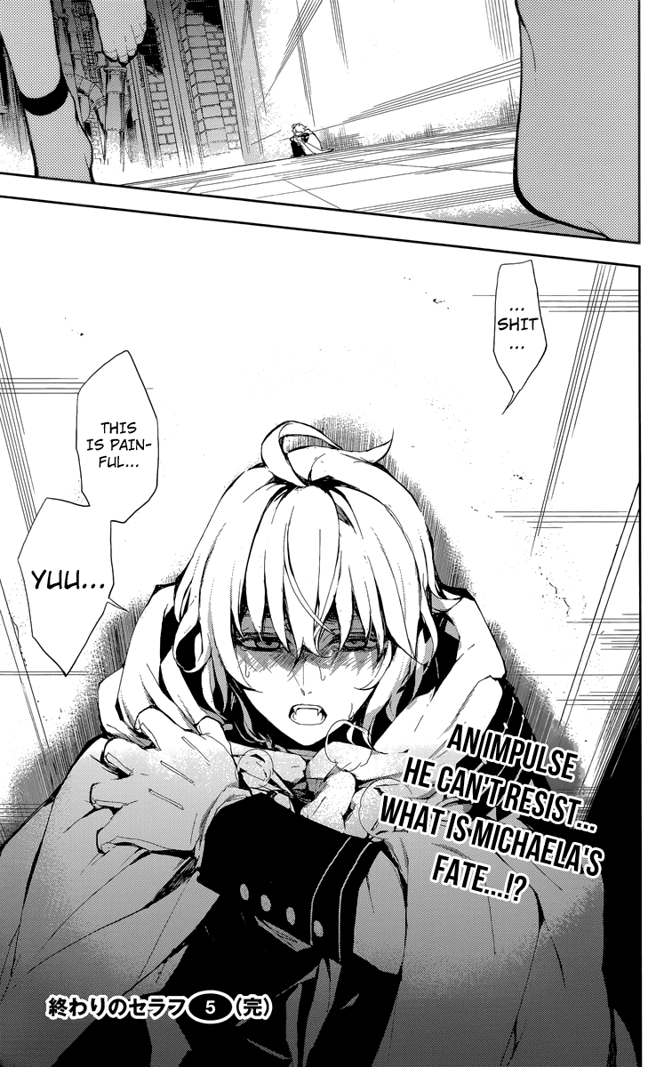 Seraph of the End Chapter 19 page 41 - Chapter 19: The Cause Of The Madness