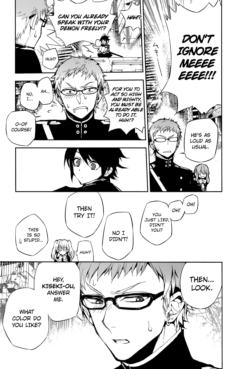 Seraph of the End Chapter 19 page 8 - Chapter 19: The Cause Of The Madness