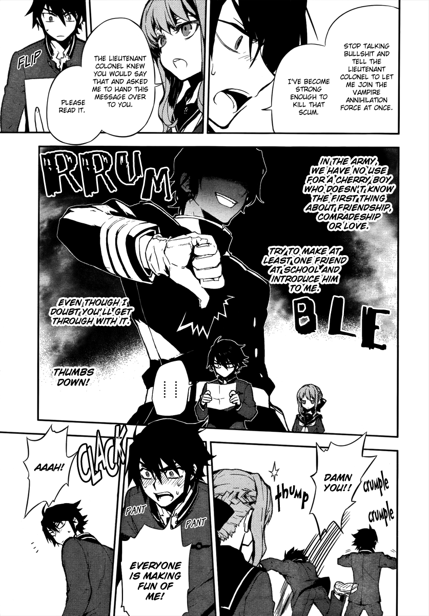 Seraph of the End Chapter 2 page 21 - Chapter 2: Post-Apocalyptic Man
