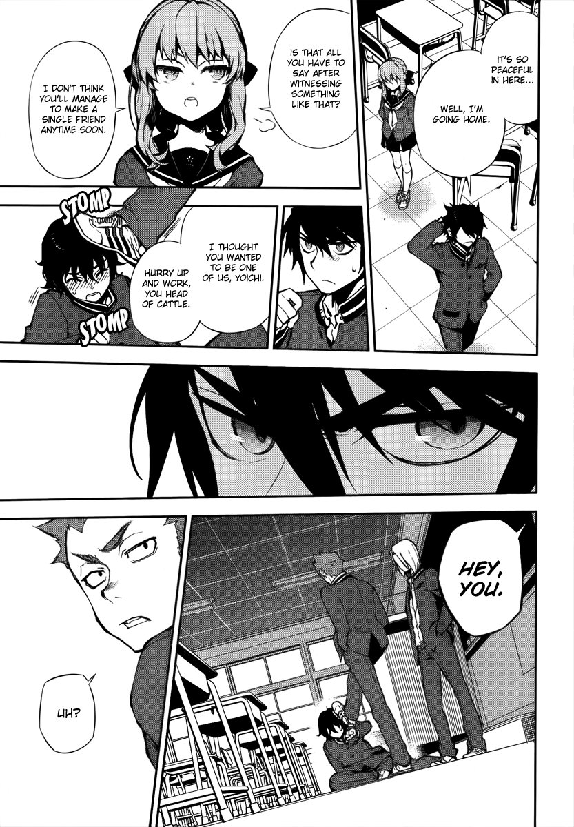 Seraph of the End Chapter 2 page 23 - Chapter 2: Post-Apocalyptic Man