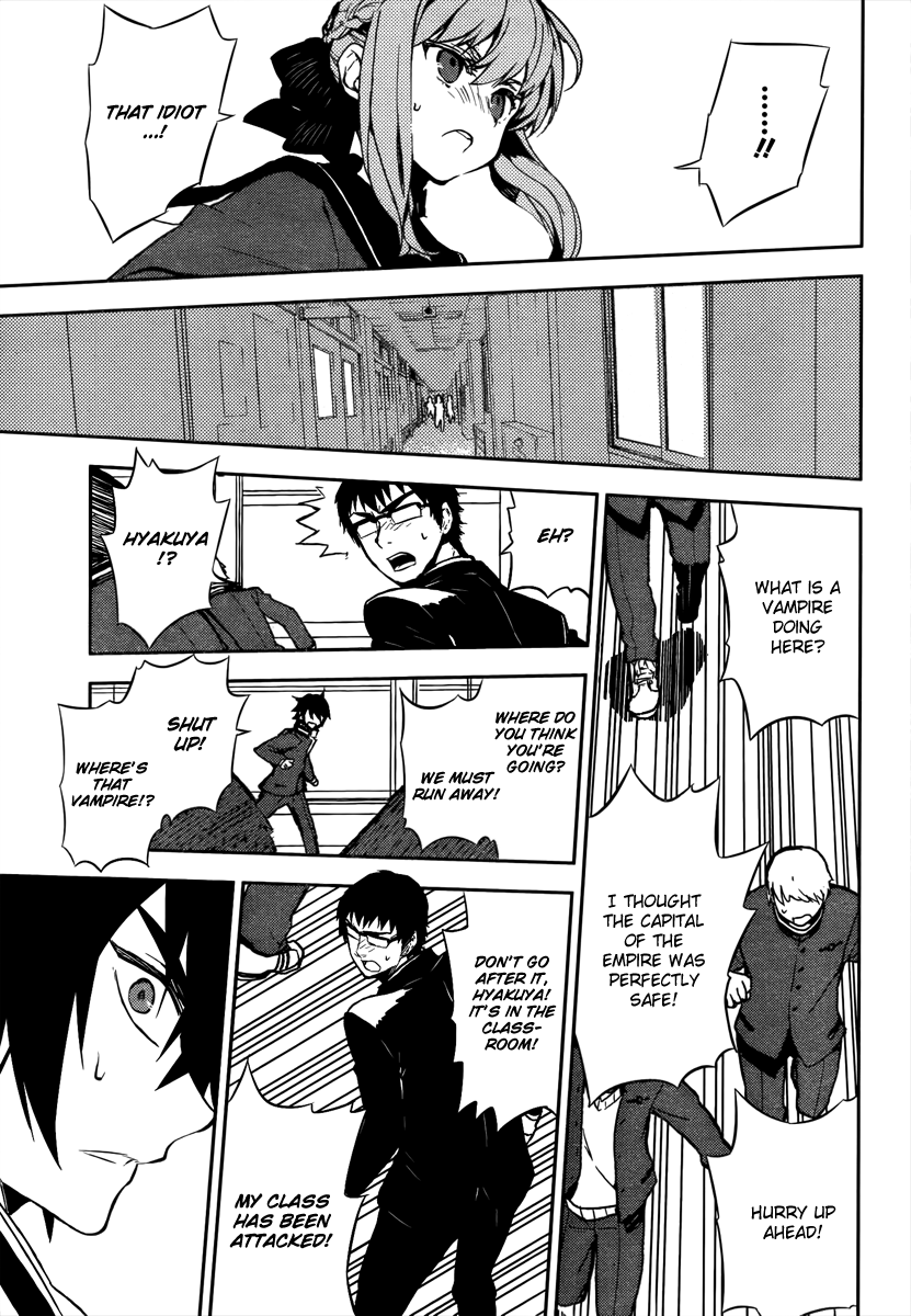 Seraph of the End Chapter 2 page 35 - Chapter 2: Post-Apocalyptic Man