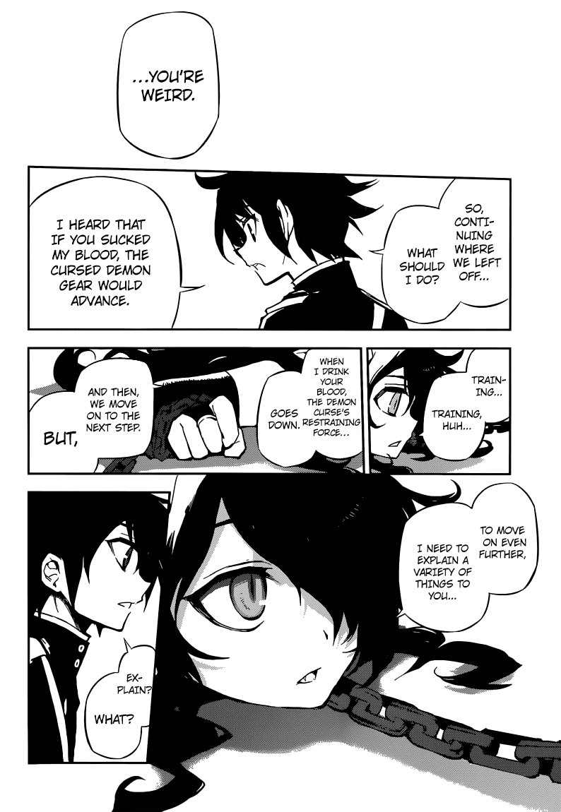 Seraph of the End Chapter 20 page 21 - Chapter 20: The Demon's Nightmare