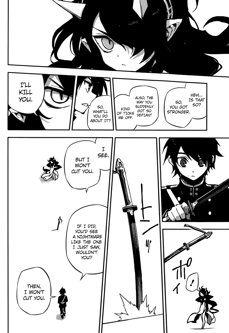 Seraph of the End Chapter 20 page 38 - Chapter 20: The Demon's Nightmare