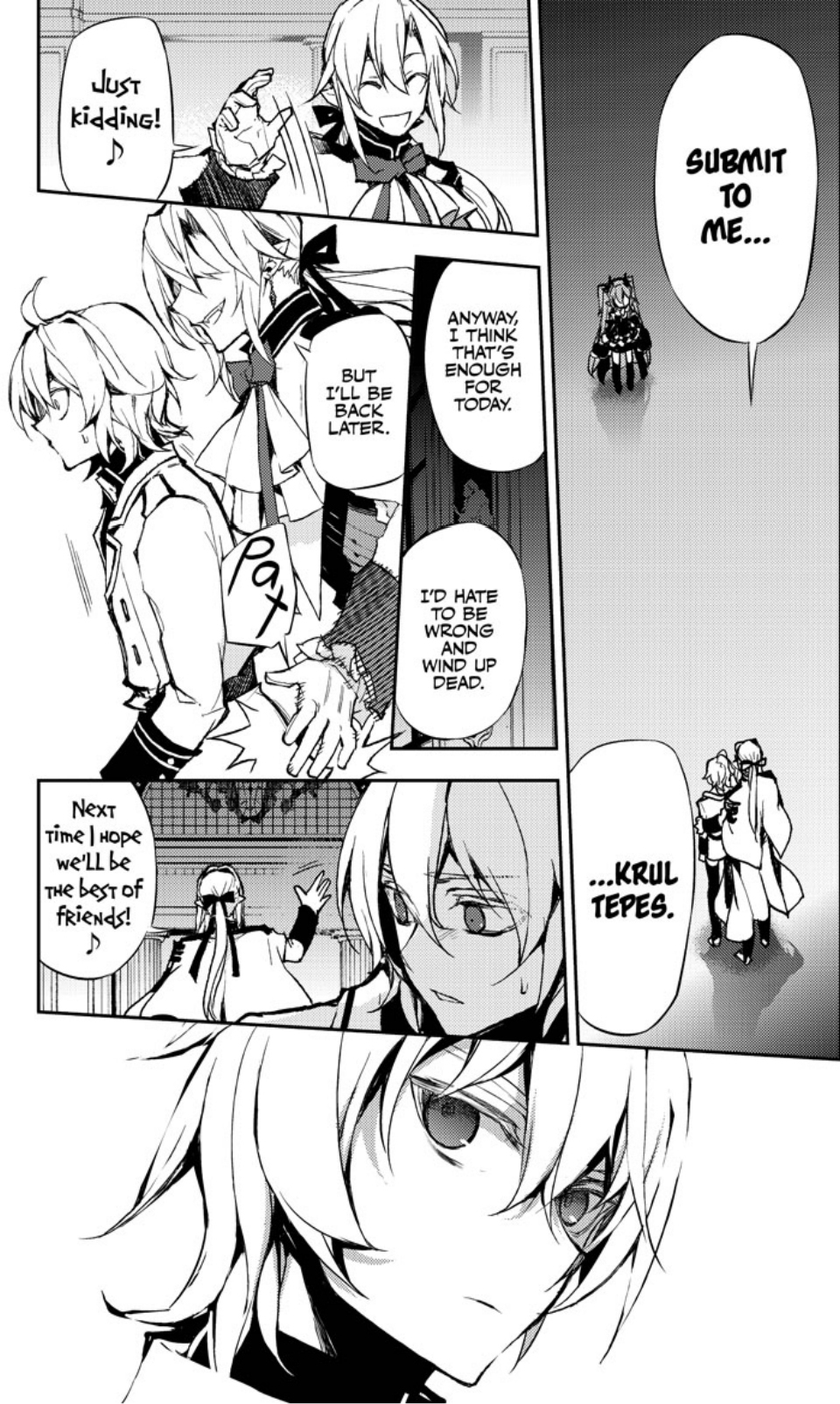 Seraph of the End Chapter 22 page 36 - Chapter 22