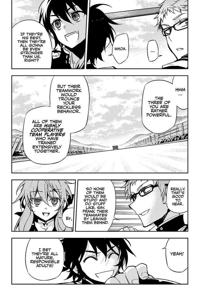 Seraph of the End Chapter 24 page 21 - Chapter 24: The Moon Demon's orders