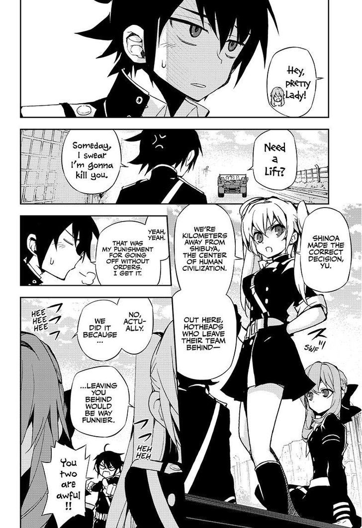 Seraph of the End Chapter 24 page 9 - Chapter 24: The Moon Demon's orders