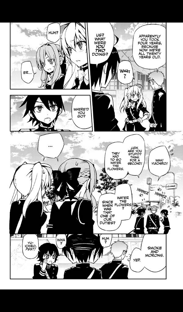 Seraph of the End Chapter 25 page 11 - Chapter 25: Narumi & the 20-Year-Old Yu