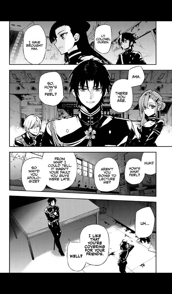 Seraph of the End Chapter 25 page 17 - Chapter 25: Narumi & the 20-Year-Old Yu