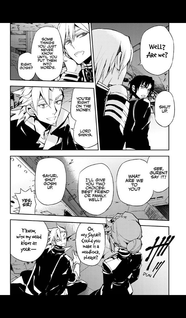 Seraph of the End Chapter 25 page 19 - Chapter 25: Narumi & the 20-Year-Old Yu
