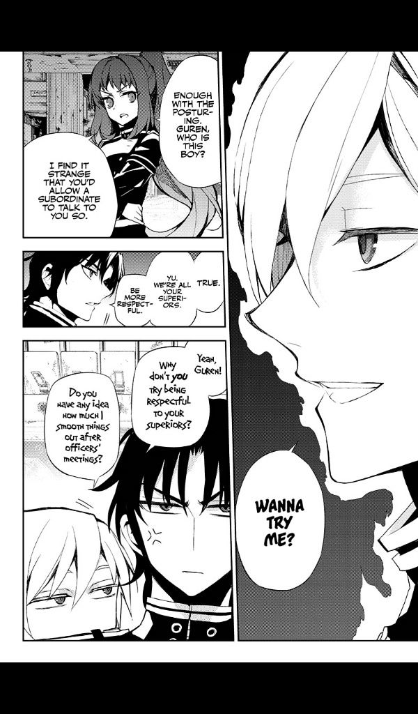 Seraph of the End Chapter 25 page 25 - Chapter 25: Narumi & the 20-Year-Old Yu