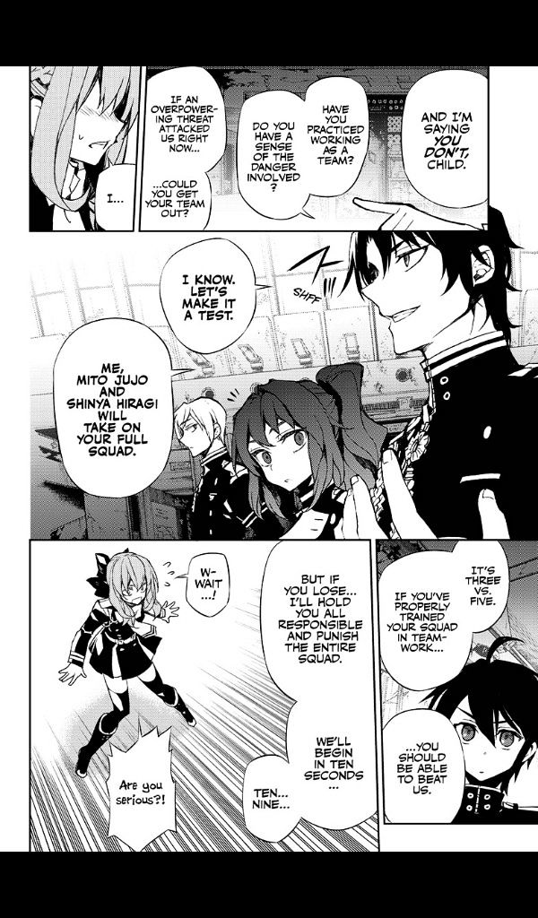 Seraph of the End Chapter 25 page 33 - Chapter 25: Narumi & the 20-Year-Old Yu