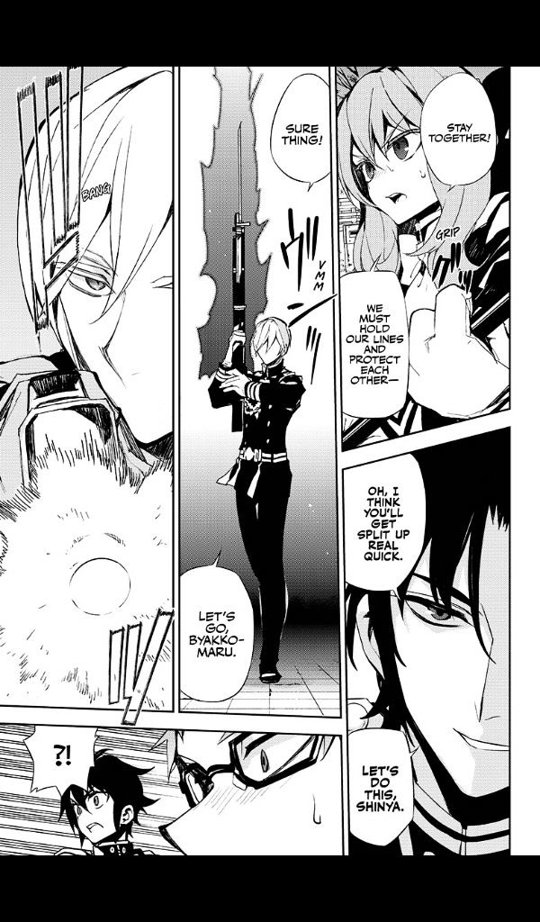 Seraph of the End Chapter 25 page 44 - Chapter 25: Narumi & the 20-Year-Old Yu
