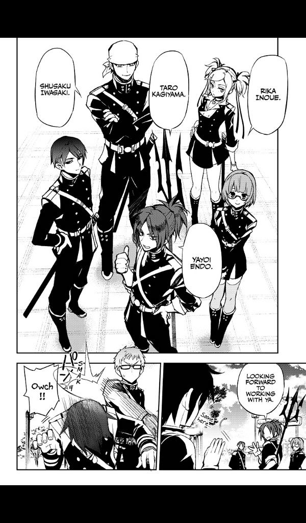 Seraph of the End Chapter 25 page 9 - Chapter 25: Narumi & the 20-Year-Old Yu