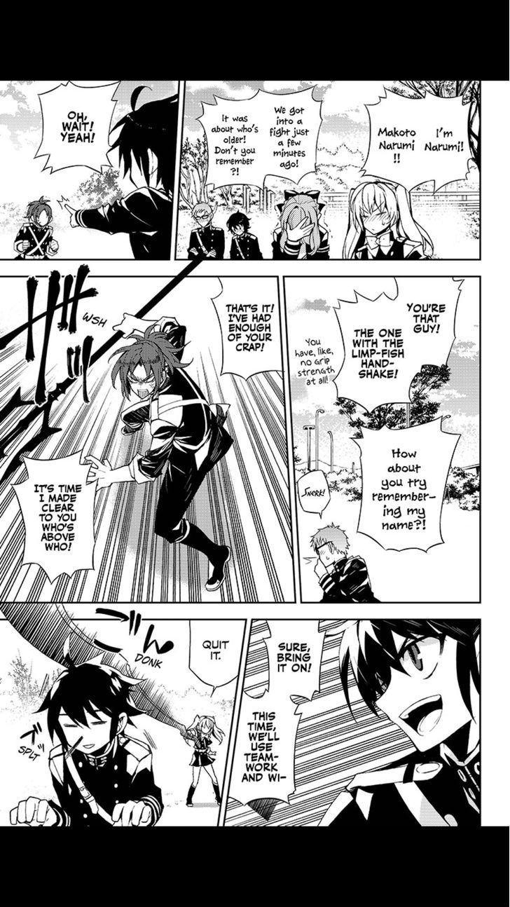 Seraph of the End Chapter 26 page 22 - Chapter 26: Thirst Logic