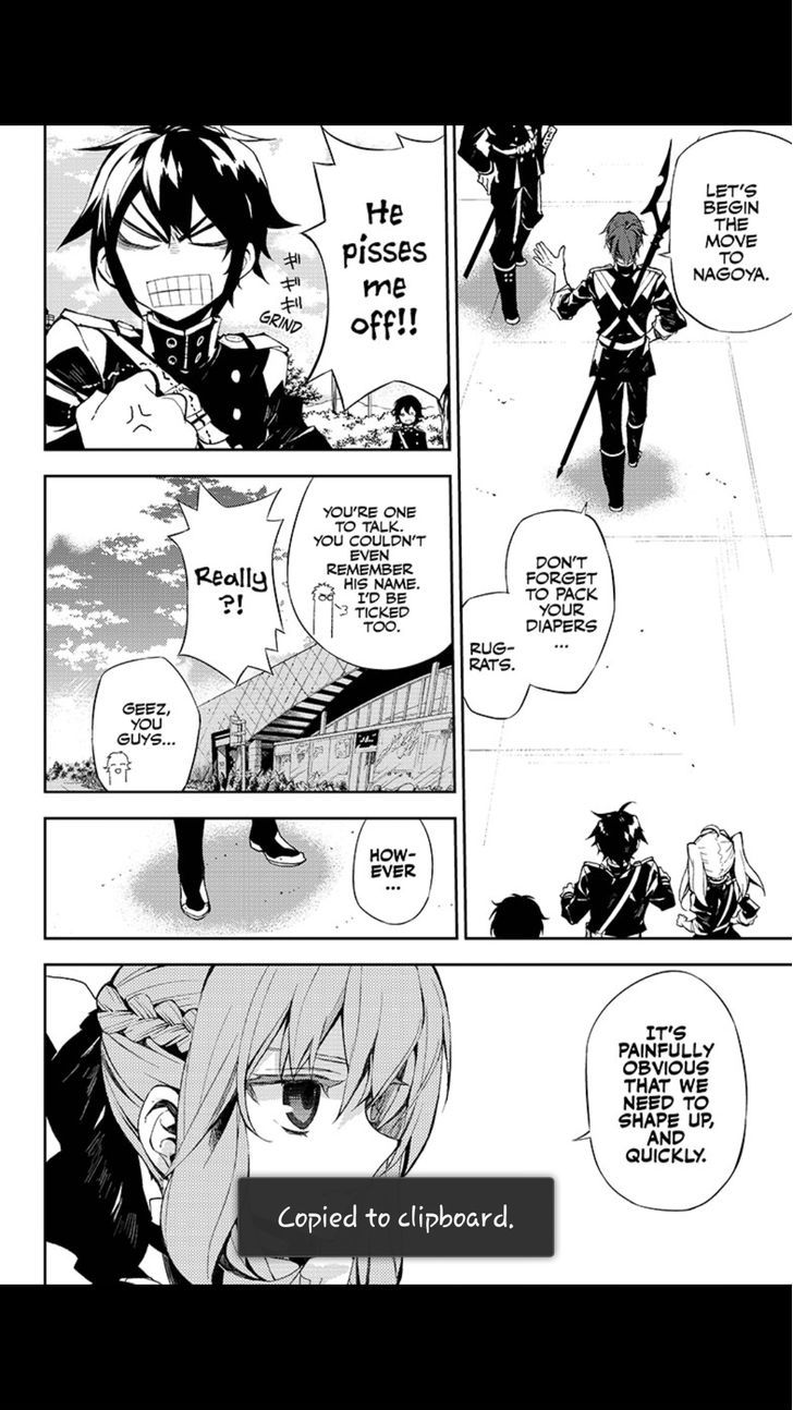 Seraph of the End Chapter 26 page 25 - Chapter 26: Thirst Logic