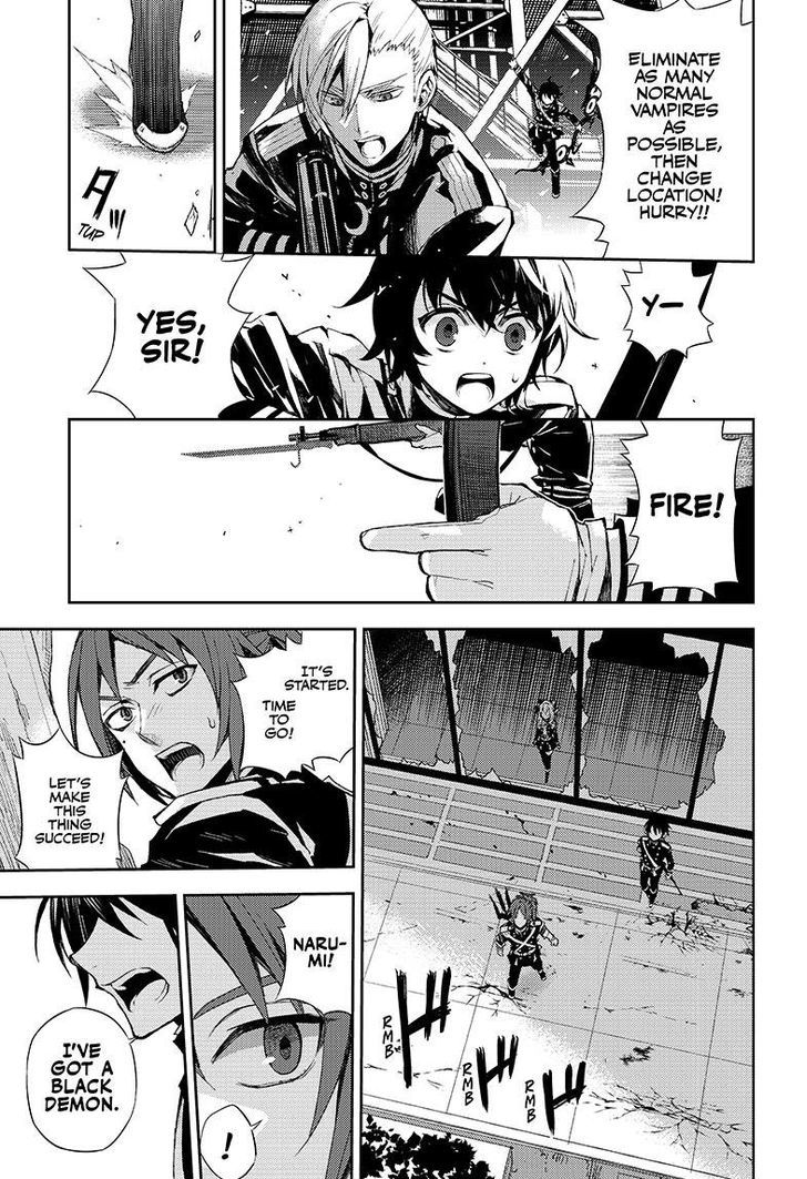 Seraph of the End Chapter 27 page 40 - Chapter 27: Vampire Noble Lucal