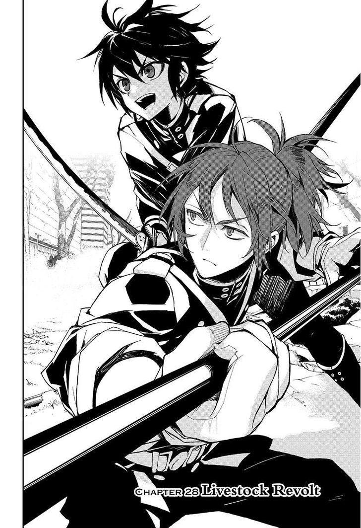 Seraph of the End Chapter 28 page 3 - Chapter 28: Livestock Revolt