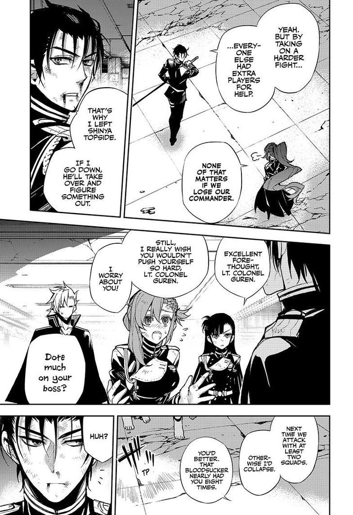 Seraph of the End Chapter 28 page 34 - Chapter 28: Livestock Revolt