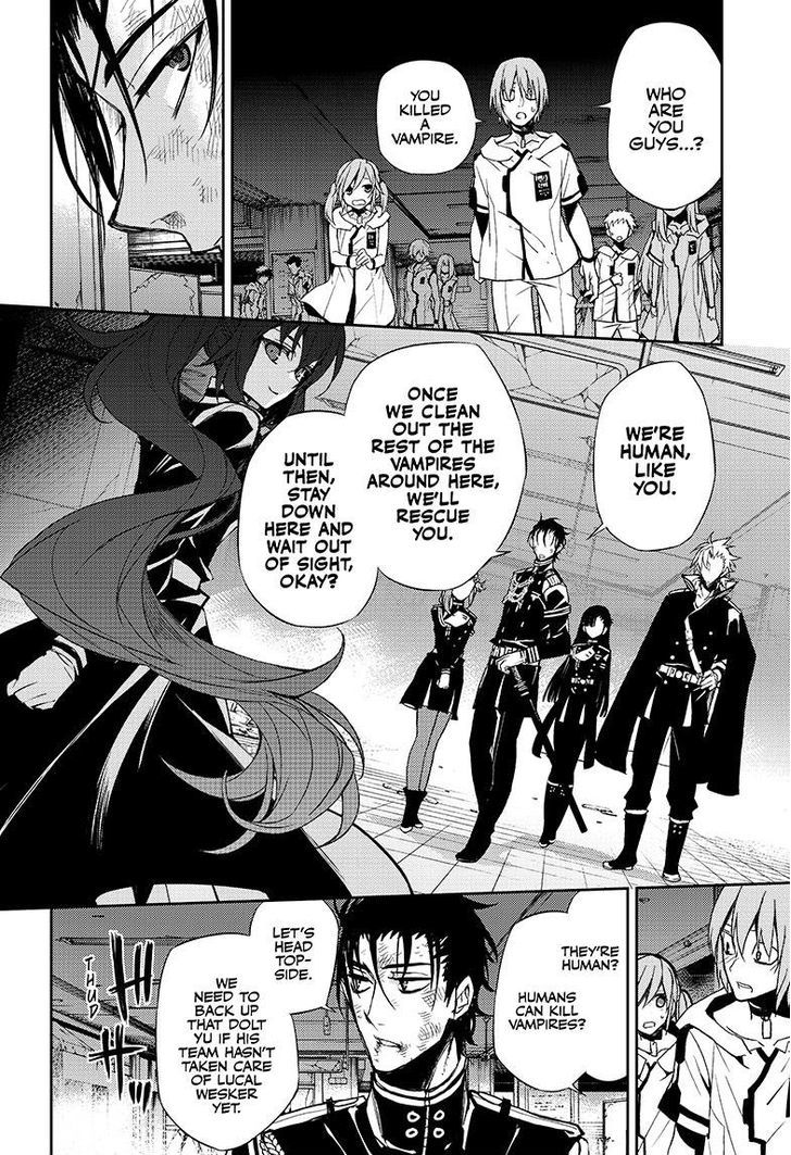 Seraph of the End Chapter 28 page 35 - Chapter 28: Livestock Revolt