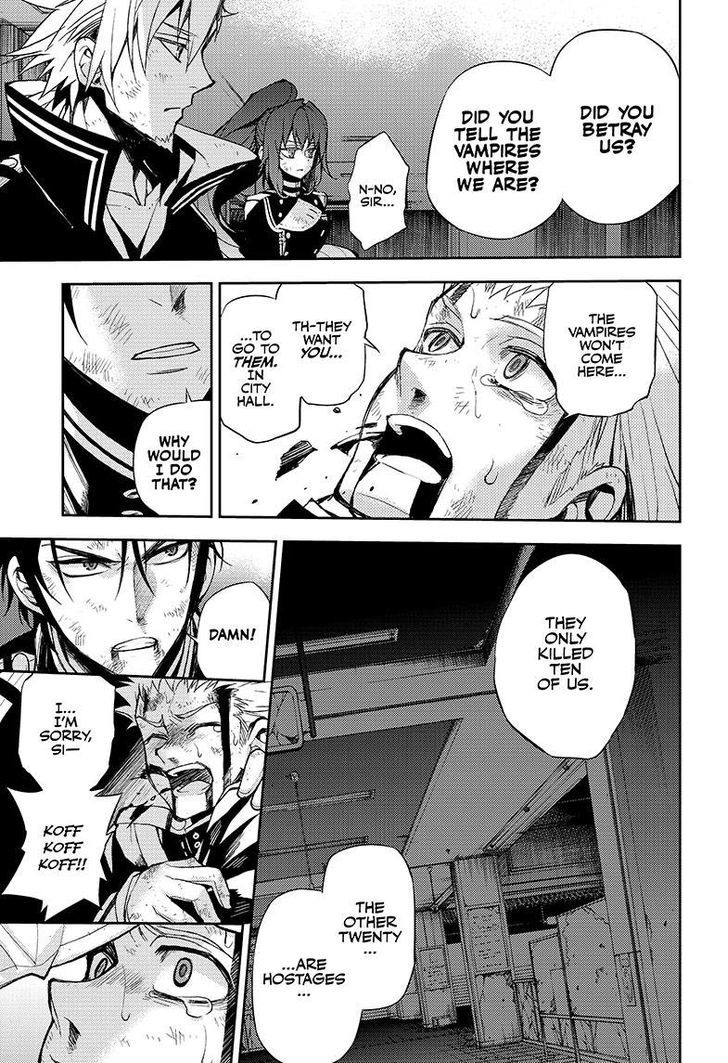 Seraph of the End Chapter 28 page 38 - Chapter 28: Livestock Revolt